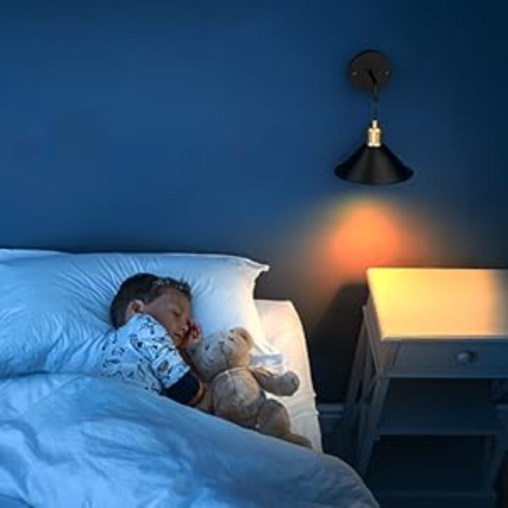 Indoor RGB Wireless Battery Wall Sconce, Decorative Ambient Light For Living Room