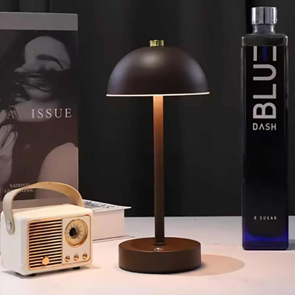 LED 3 Colors Table Lamps for Bedroom Bedside Rechargeable Decorative Lamp