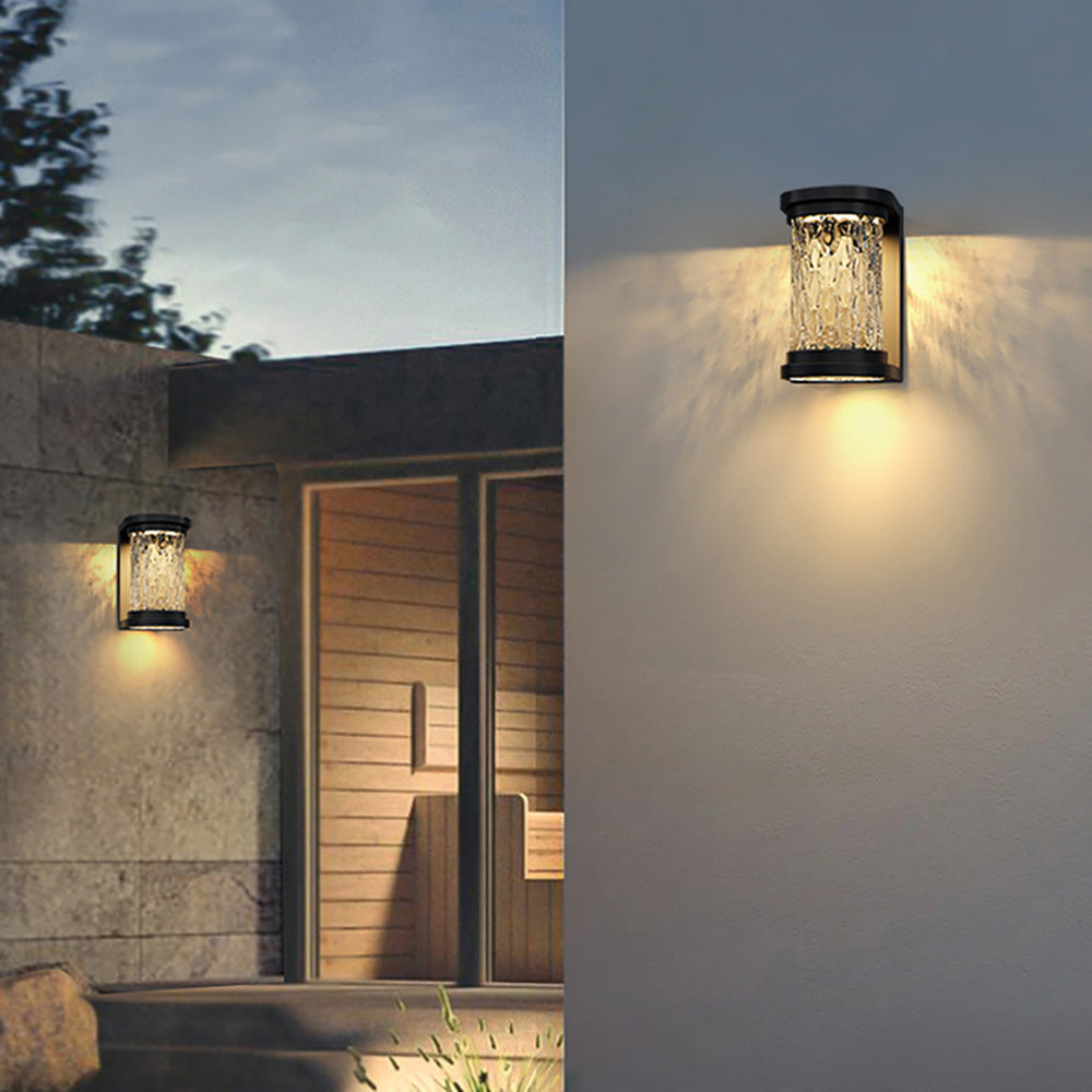LED Outdoor Wall Sconce, IP65 Courtyard Waterproof Wall Washer Ligh