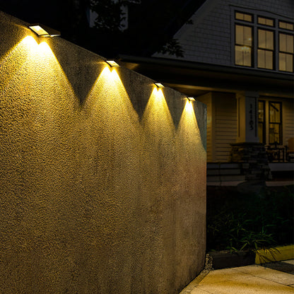 Outdoor solar garden lights, outdoor wall exclusive spotlights , Garden Ambiance Wall Washer Lights