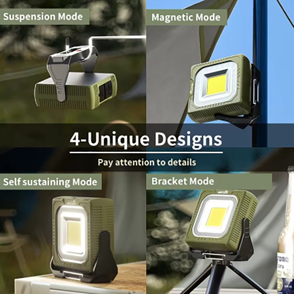 Multifunctional Solar Camping Lights, Rechargeable Outdoor Lights