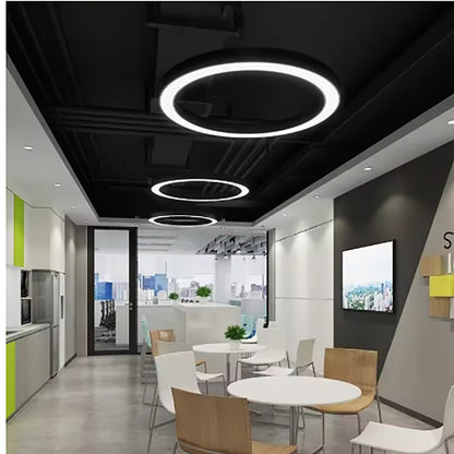 LED simple living room round pendant light for office bedroom mall decoration Lighting