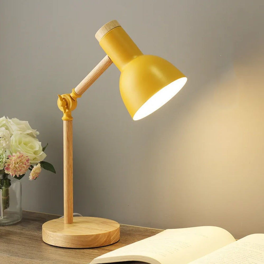 LED Foldable Desk Lamp, Study Room Up-Down Adjustable Reading Lamp