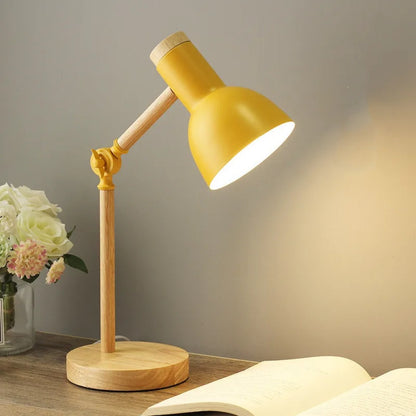 LED Foldable Desk Lamp, Study Room Up-Down Adjustable Reading Lamp