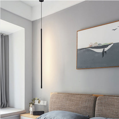 Bedroom bedside pendant lamp living room backdrop wall long dining room pendant lamp
