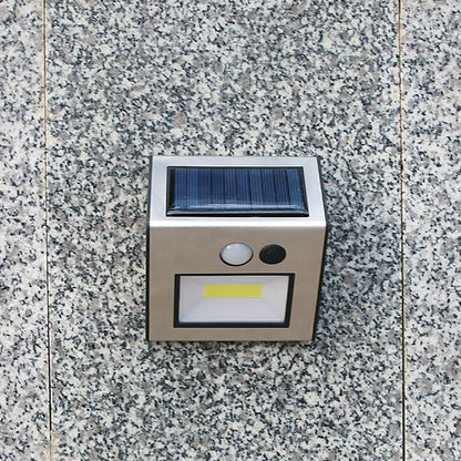 Solar Outdoor Garden Light, LED Body Sensor Wall Light, Home Waterproof Lighting