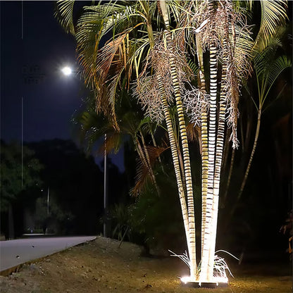 RGB Outdoor Tree Hugger Lights, IP65 Waterproof Park Landscape Pole Ring Lights