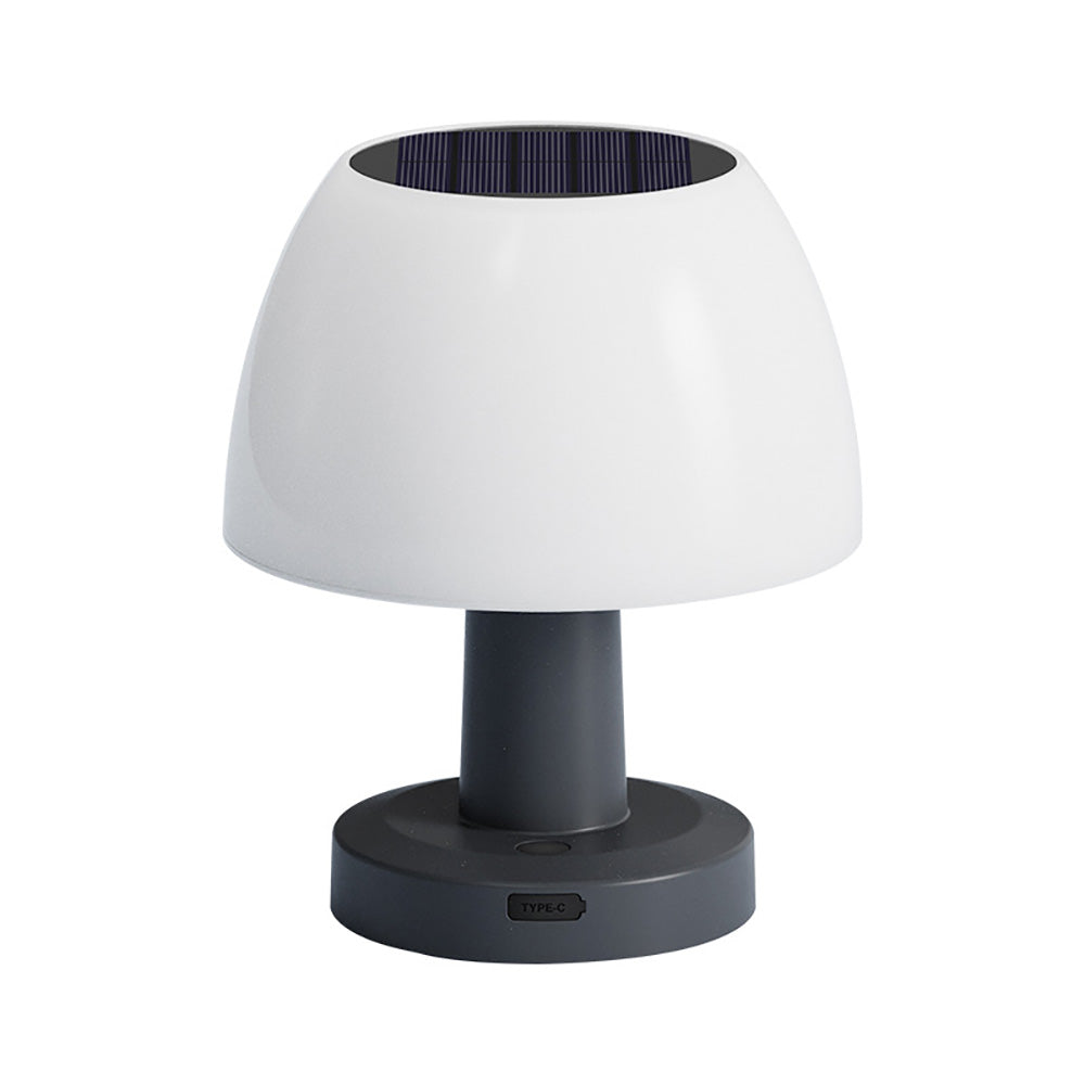 Outdoor Bar Solar Desk Lamp,Indoor Rechargeable Bedside Lamp