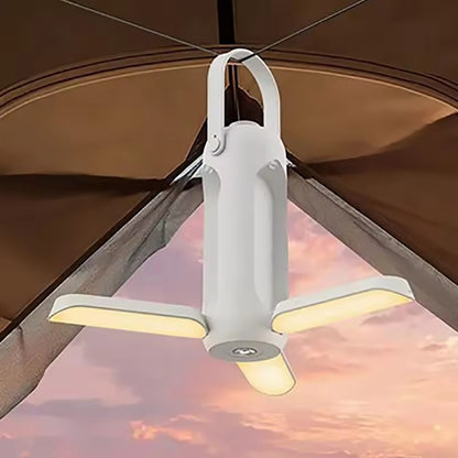 Extra Long Life Outdoor Camping Light, Foldable Rechargeable Light At Night