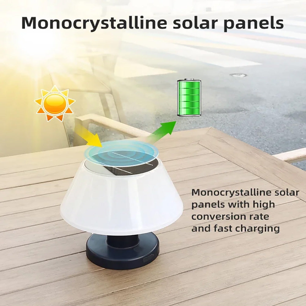 Outdoor Patio Solar Night Lights, Indoor Restaurant Lights