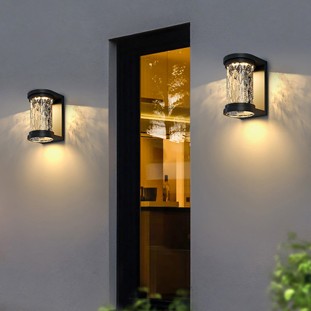 LED Outdoor Wall Sconce, IP65 Courtyard Waterproof Wall Washer Ligh