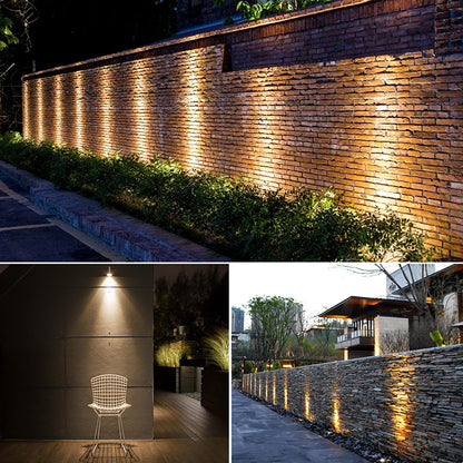 IP65 rated waterproof wall washer light, 3W outdoor exterior small spot light