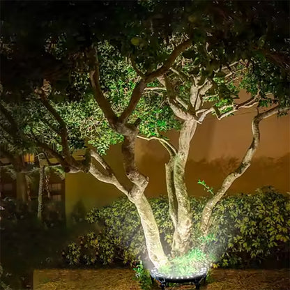 LED outdoor lamp, tree illuminating spotlight, waterproof landscape light.  12W,  IP65 waterproof,  AC85-265V,  1pcs.