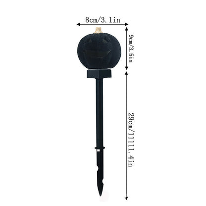 IP65 Outdoor Solar Landscape Lights, Halloween Spooky Pumpkin Garden Decoration Lights