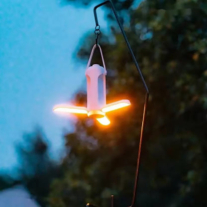 Extra Long Life Outdoor Camping Light, Foldable Rechargeable Light At Night