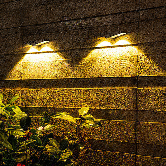 Outdoor solar garden lights, outdoor wall exclusive spotlights , Garden Ambiance Wall Washer Lights