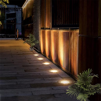 IP68 waterproof underground light, LED Landscape Architectural Lighting