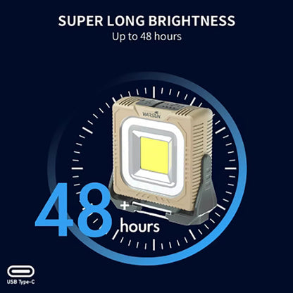 Multifunctional Solar Camping Lights, Rechargeable Outdoor Lights