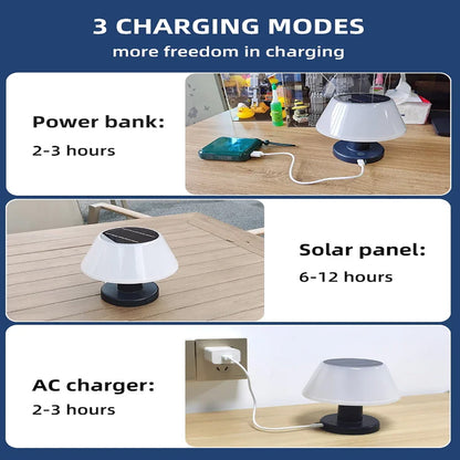Outdoor Patio Solar Night Lights, Indoor Restaurant Lights