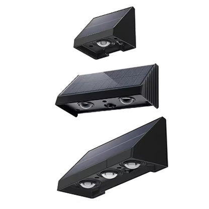 IP65 waterproof solar wall light, outdoor night garden park lighting