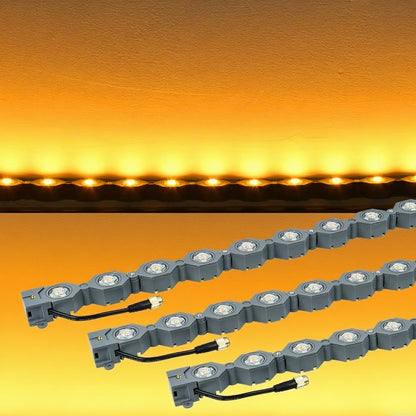 LED Outdoor Wall Washer Lights, Outdoor Waterproof Collapsible Chain Tree Hugger Lights