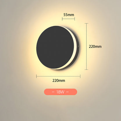 IP65 waterproof wall light, garden exterior wall decoration light, park atmosphere night light