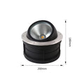 LED Outdoor Underground Light,IP65 Waterproof Landscape Underground Light