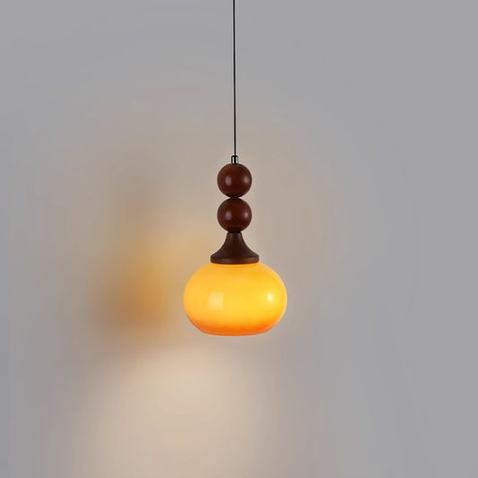 Bedside Gourd Chandelier, Liftable Bedroom Lighting Chandelier