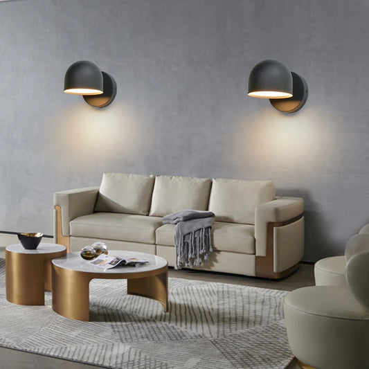 LED Indoor Wall Sconce, Bedroom Bedside Touch Dimmable Reading Lights