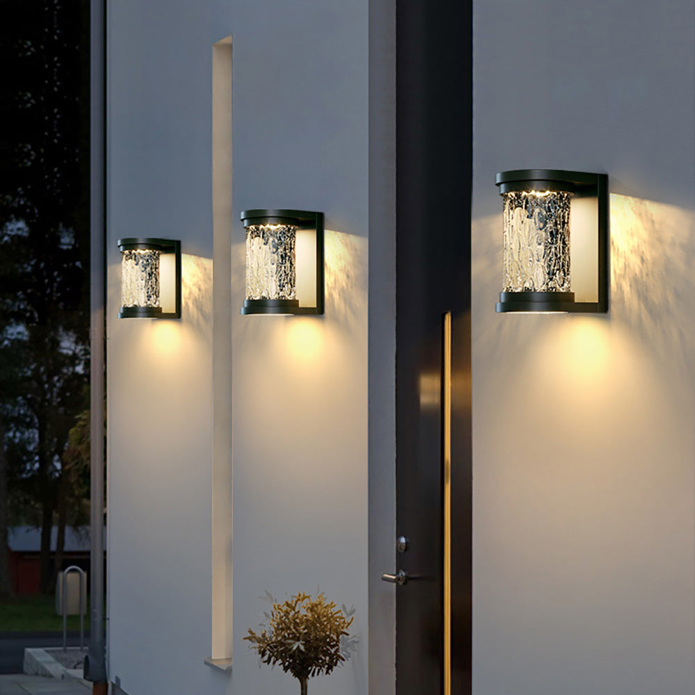 LED Outdoor Wall Sconce, IP65 Courtyard Waterproof Wall Washer Ligh