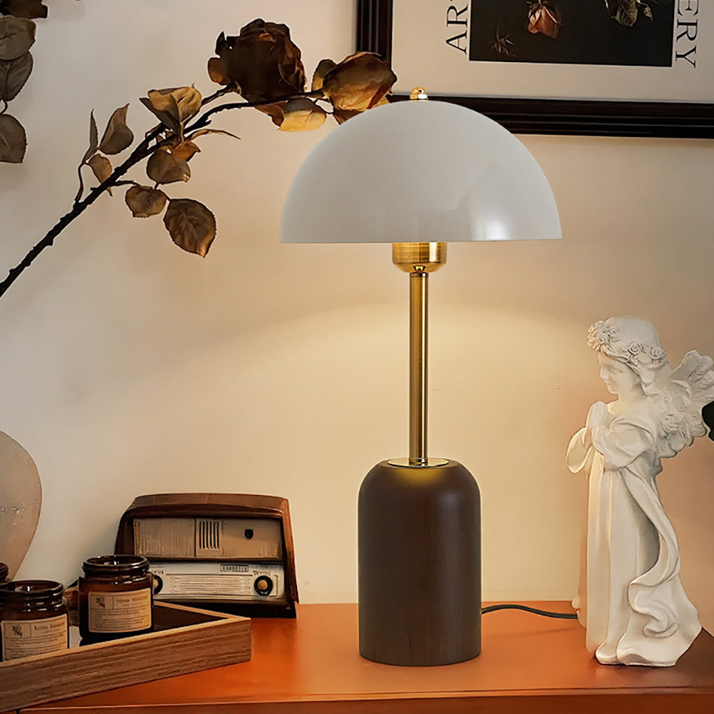 Antique Solid Wood Table Lamp, Living Room Sofa Side Decorative Floor Lamps