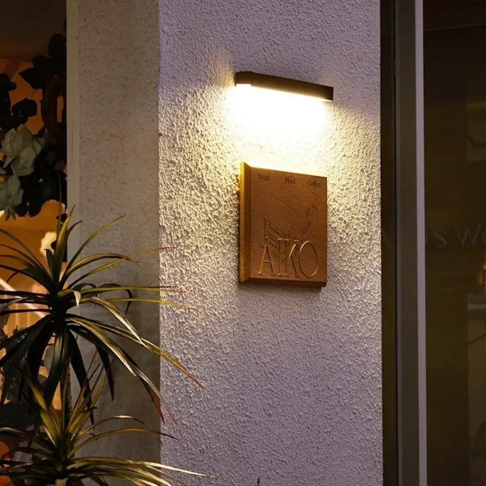 Outdoor LED Wall Lights, IP65 Waterproof Courtyard Exterior Wall Lights