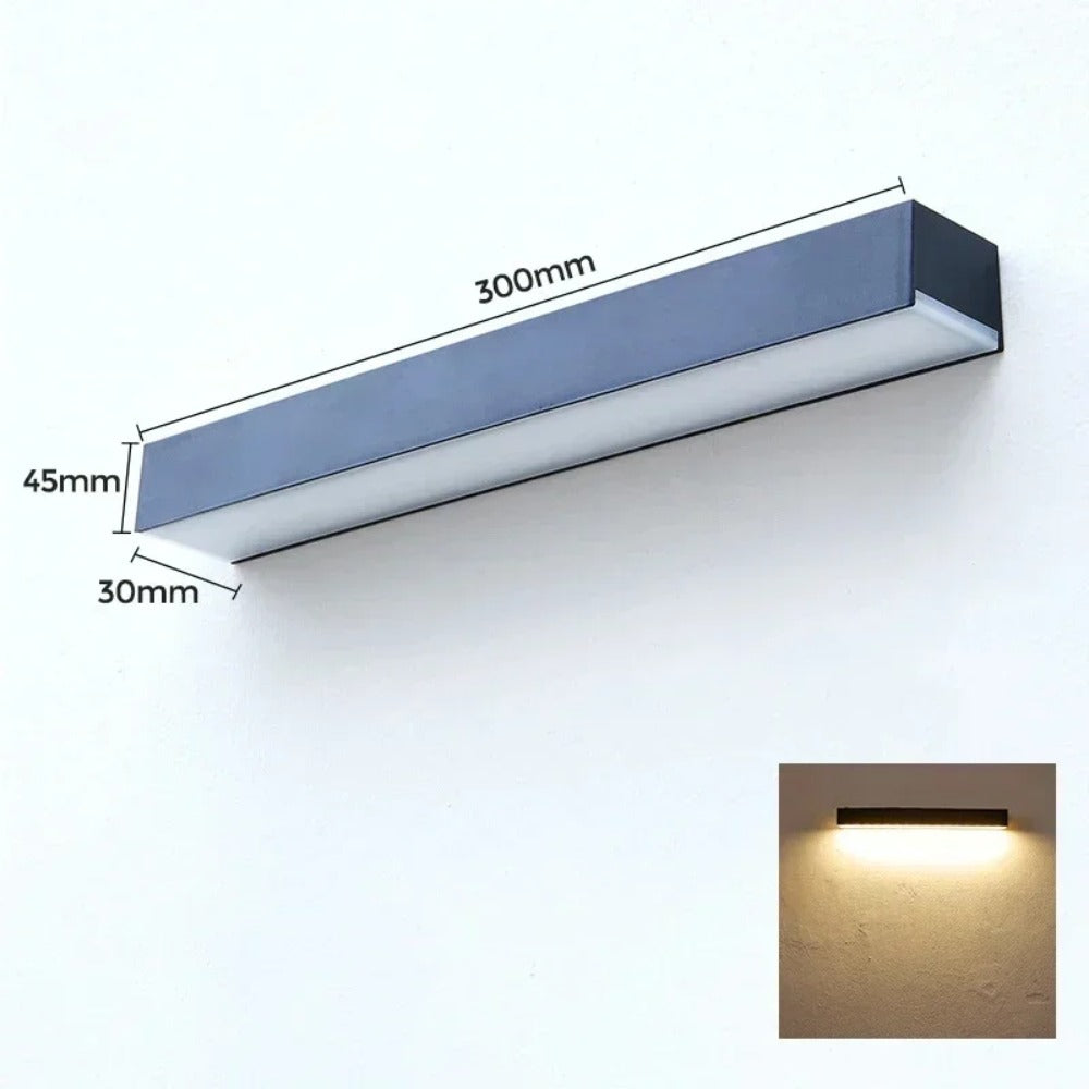 Outdoor LED Wall Lights, IP65 Waterproof Courtyard Exterior Wall Lights