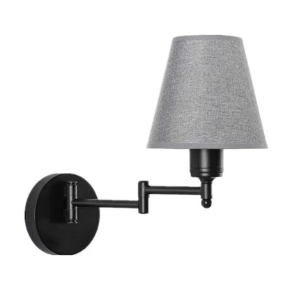 LED Indoor Folding Wall Lamp, Bedroom Bedside Plug Lights