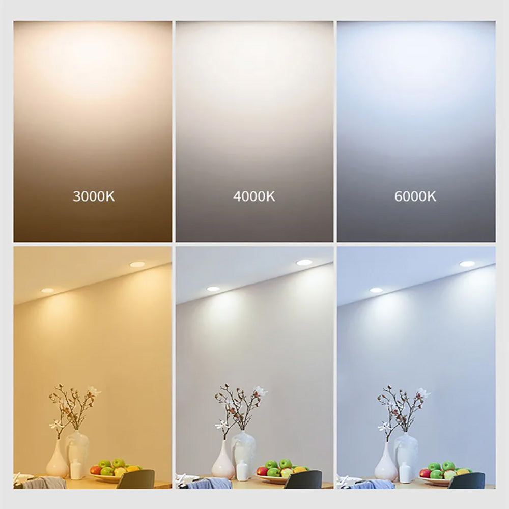 Double head recessed ceiling light, living room bedroom downlight, hotel corridor ambient spotlight