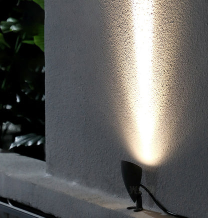 IP65 rated waterproof wall washer light, 3W outdoor exterior small spot light