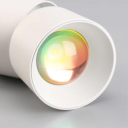 Rotatable Spotlight, Ambient Light for Living Room Bedroom Bar, Small Sunset Projectable Nightlight