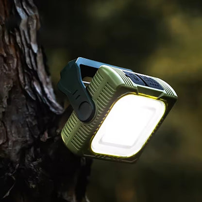 Multifunctional Solar Camping Lights, Rechargeable Outdoor Lights