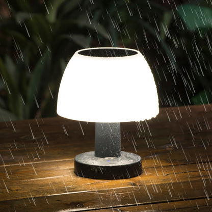 Outdoor Bar Solar Desk Lamp,Indoor Rechargeable Bedside Lamp