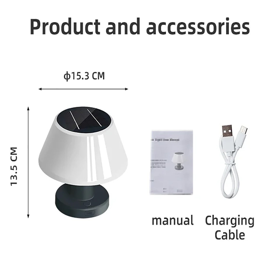 Outdoor Patio Solar Night Lights, Indoor Restaurant Lights