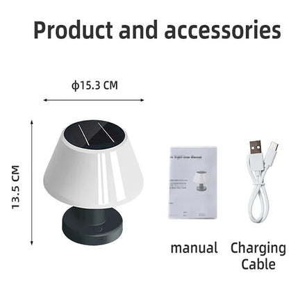 Outdoor Patio Solar Night Lights, Indoor Restaurant Lights