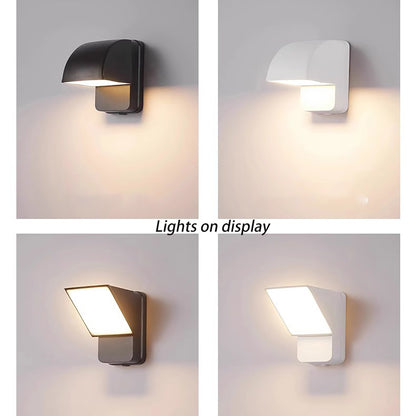 Rotatable Bedroom Wall Sconce, Park LED Waterproof Backdrop Decorative Lights