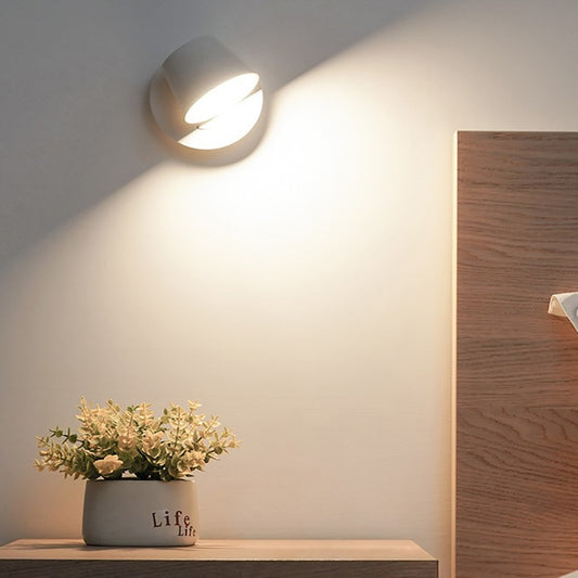 Adjustable Angle LED bedroom wall lamp, living room back wall decorative light