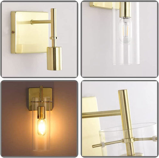 Modern American minimalist wall lamp for bedroom headboard and living room background wall