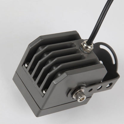 Square 10W Long-Range Narrow-Angle Floodlight Outdoor Waterproof LED Spotlights