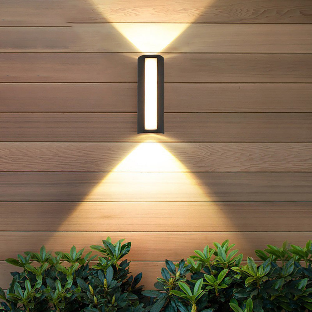 IP55 Outdoor Waterproof Wall Light, LED Garden Two-Way Spotlight