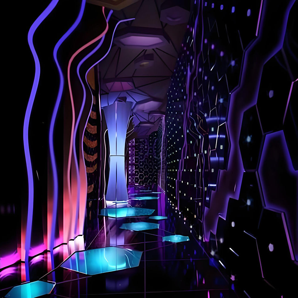 RGB Smart Sound Control Phantom Neon Strip， IP67 Grade Protection Silicone Ambient Light Strip