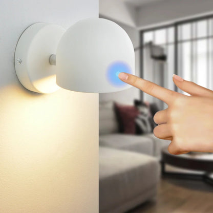 LED Indoor Wall Sconce, Bedroom Bedside Touch Dimmable Reading Lights