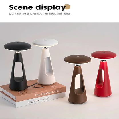 Universal Magnetic Flying Saucer Bedside Lamp with Intelligent 3-Light Ambient Lighting.