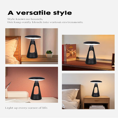 Universal Magnetic Flying Saucer Bedside Lamp with Intelligent 3-Light Ambient Lighting.